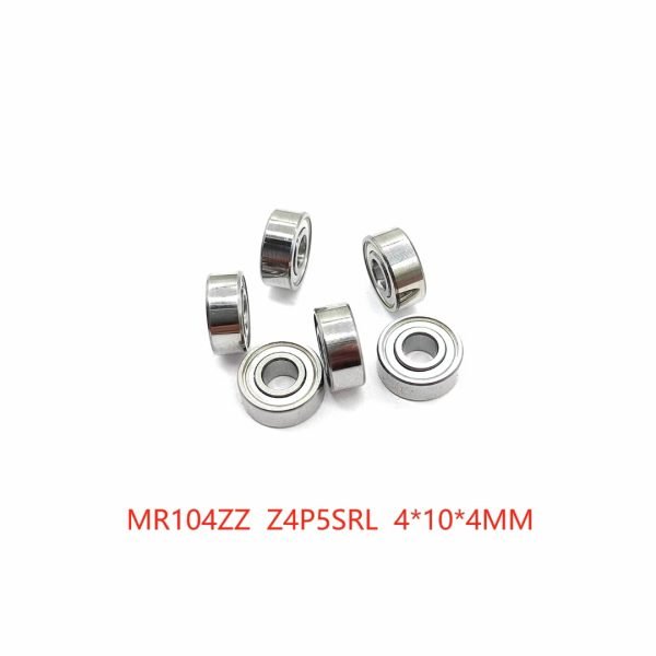 MR104ZZ Miniature Deep Groove Ball Bearings 4x10x4mm Double sealed Bearings for Home Appliances Garden Machinery dental bearing - 图片 2